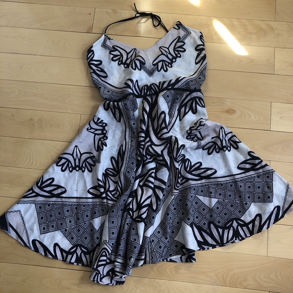 Derek Lam Silk Halter Dress